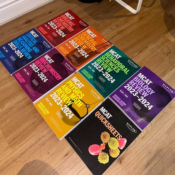 Other - MCAT COMPLETE KAPLAN 2023-2024 BOOKS, ONLINE PREP AND 3 PRACTISE TESTS